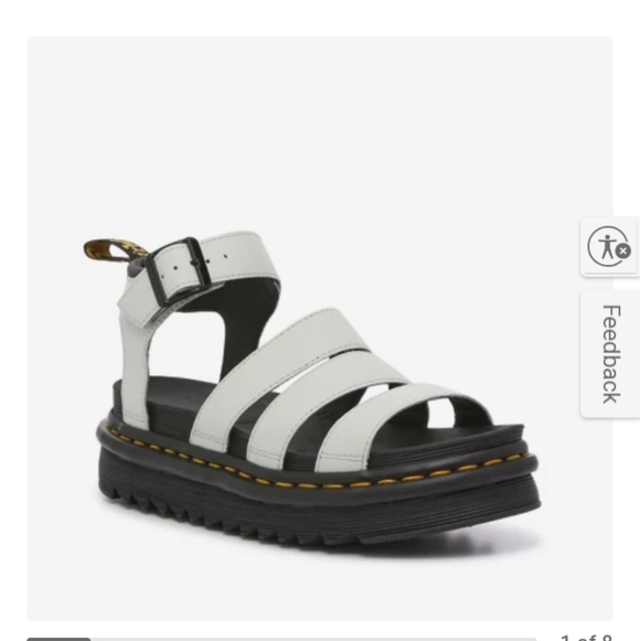 Dr Martens Blaire Fisherman Casual Whimsigoth Bohemian Moto Slingback Sandal - Picture 2 of 8